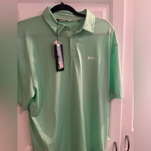 Mint Green golf shirt